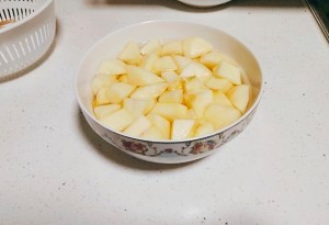 拔丝苹果的做法