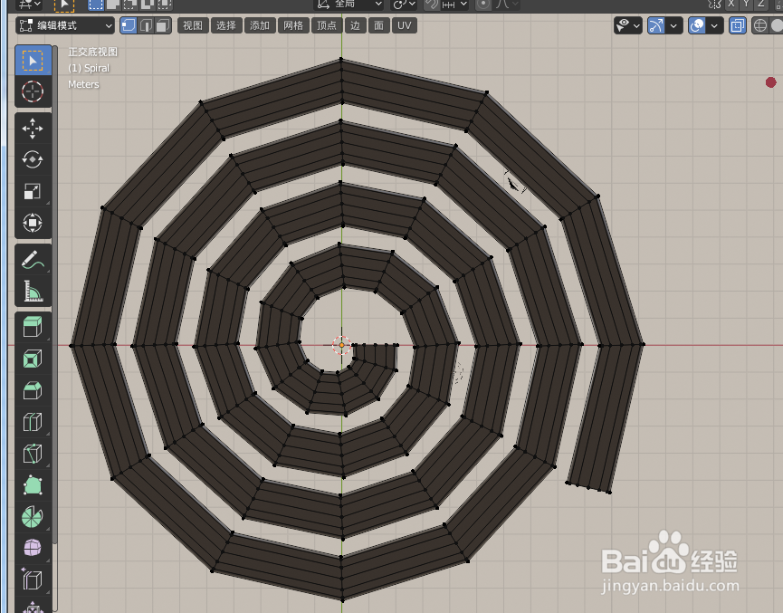 在blender2.9如何画蚊香