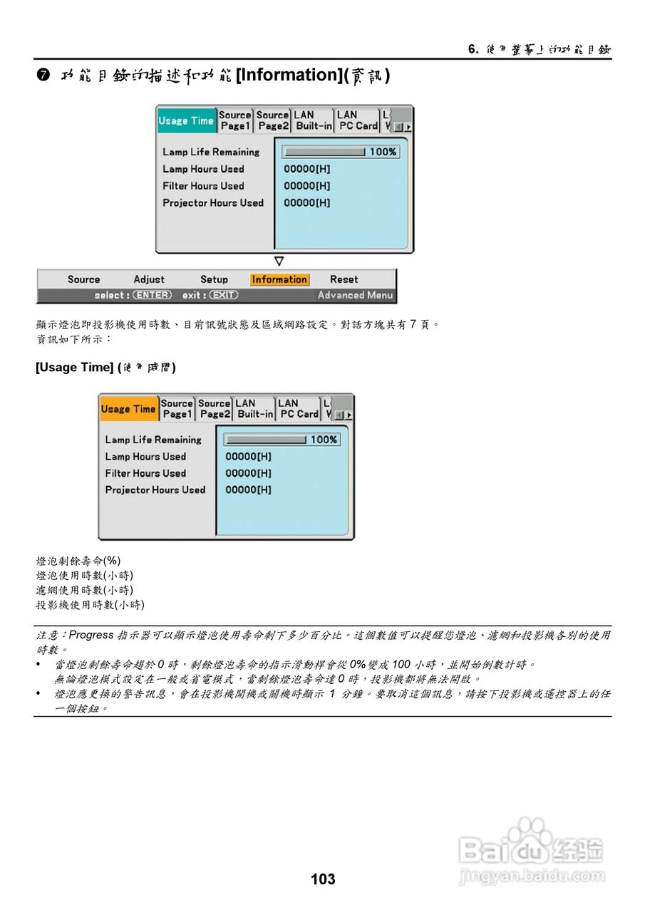 NEC NP2000/NP1000投影机使用手册:[12]