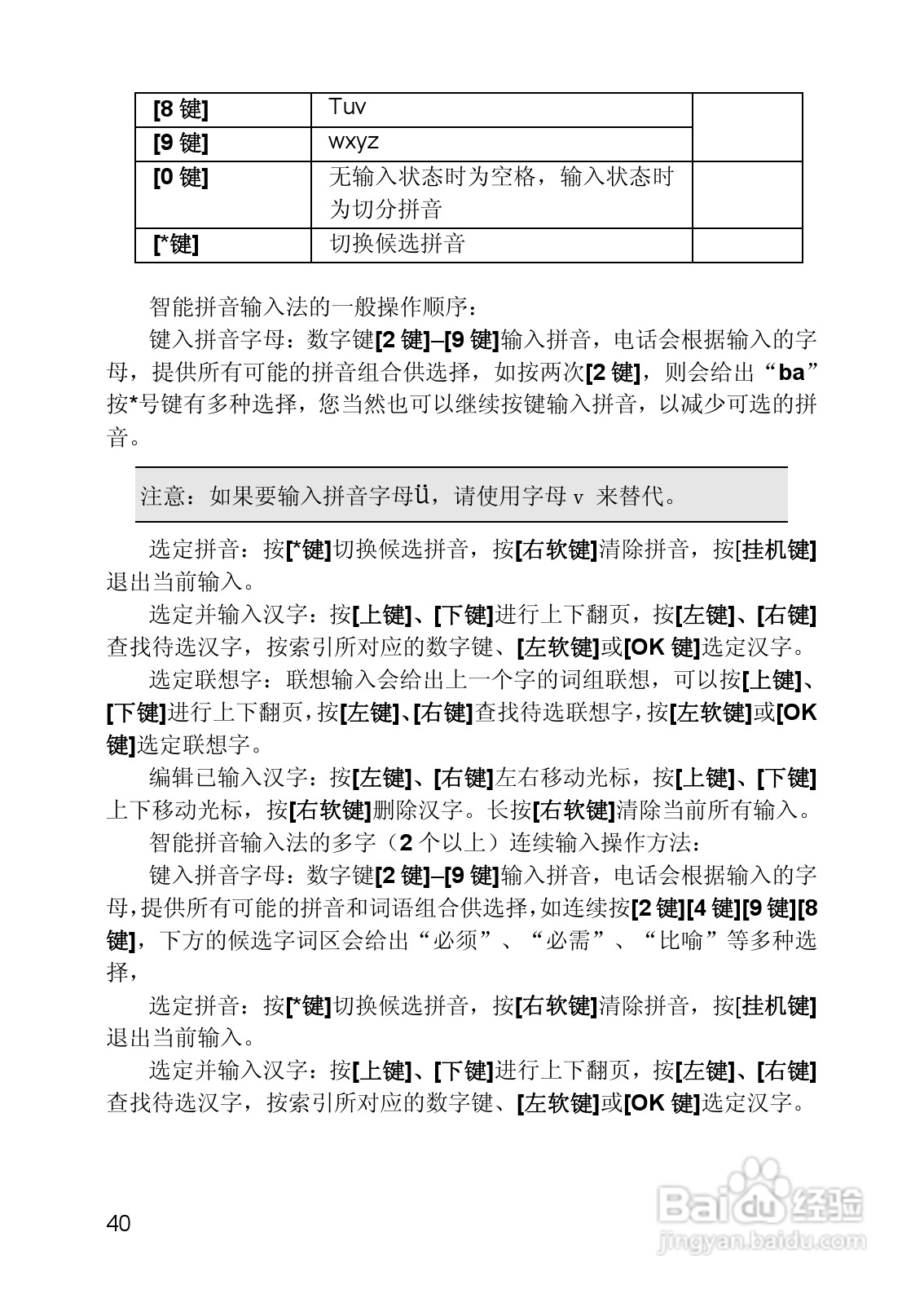 联想Lenovo TD105手机使用说明书:[4]