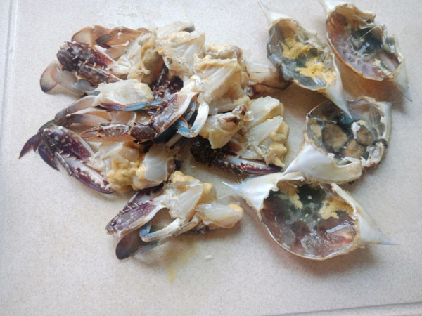 咖喱年糕炒梭子蟹