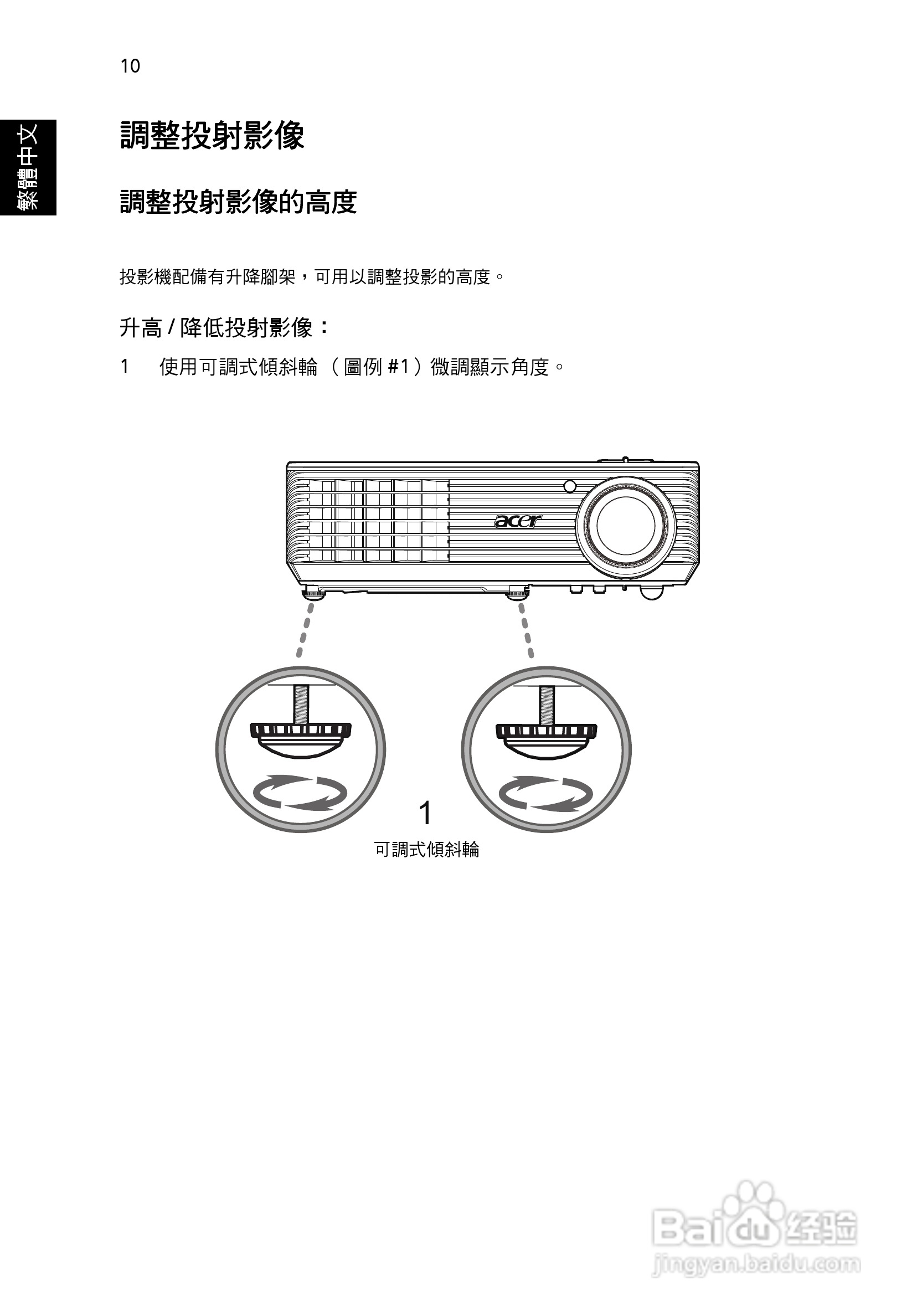 宏基X110投影机使用说明书:[2]