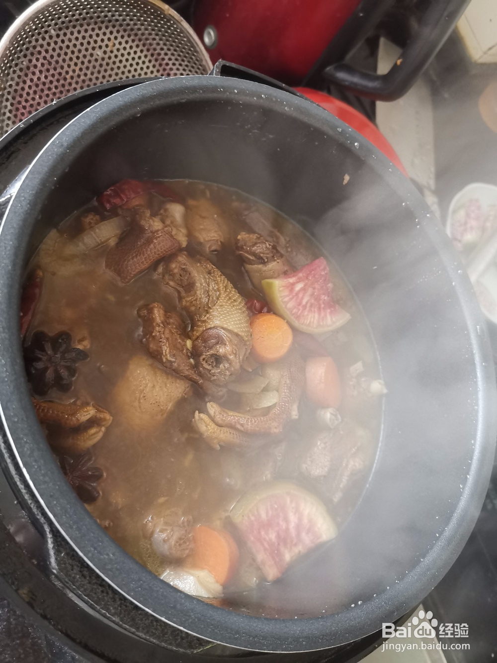 高压锅炖鹅肉