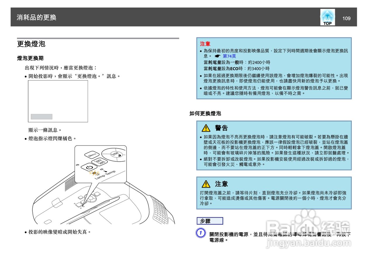 爱普生EB-455Wi投影机使用说明书:[11]