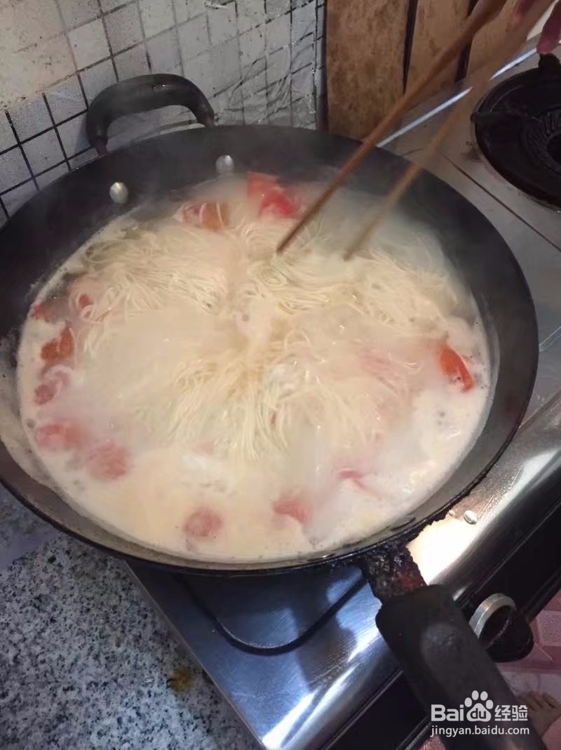西红柿鸡蛋煮面怎么做好吃