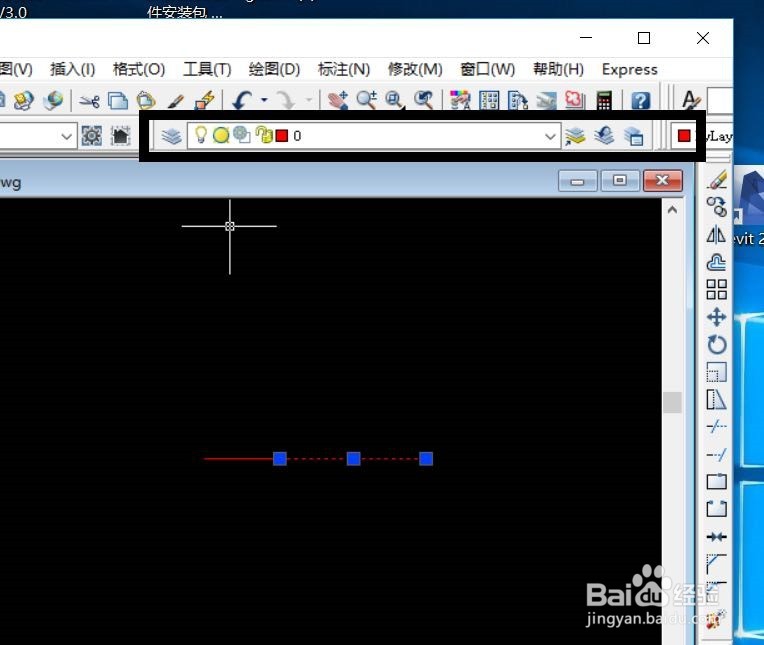 CAD打断一根线