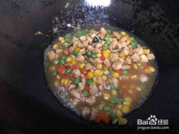 满足味蕾的炒鸡丁