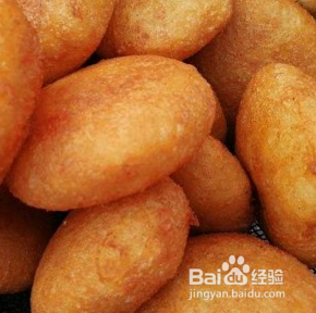 炸糖糕,小时候的最爱