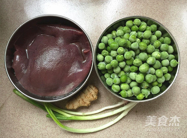 碗豆米猪肝汤