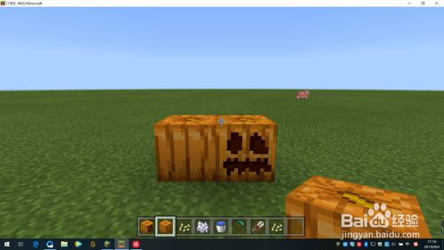 我的世界如何雕刻南瓜 百度经验