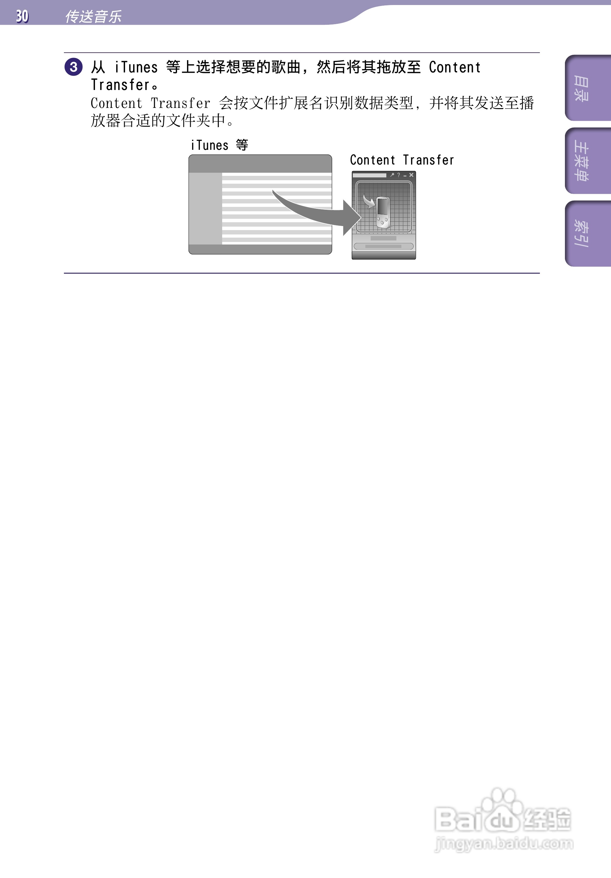 索尼NWZ-A845 MP4播放器使用说明书:[3]