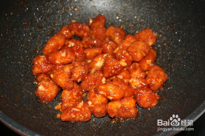 茄汁蒜香鸡块