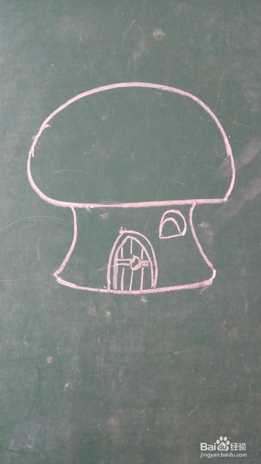 儿童简笔画小蘑菇的简单画法