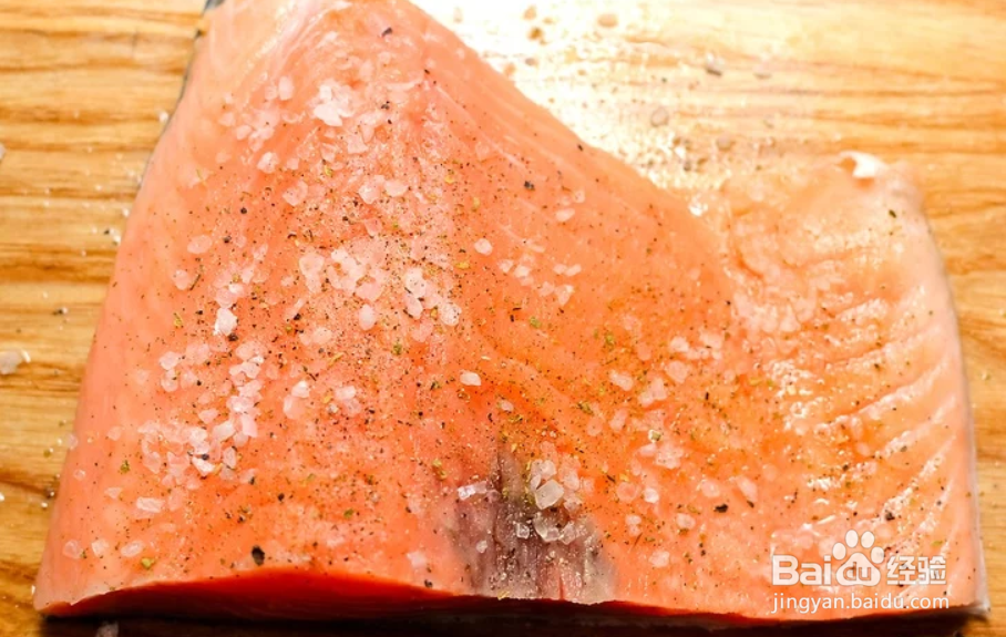 如何烘烤三文鱼