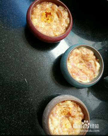 三重口感的豪华肉饼蒸蛋