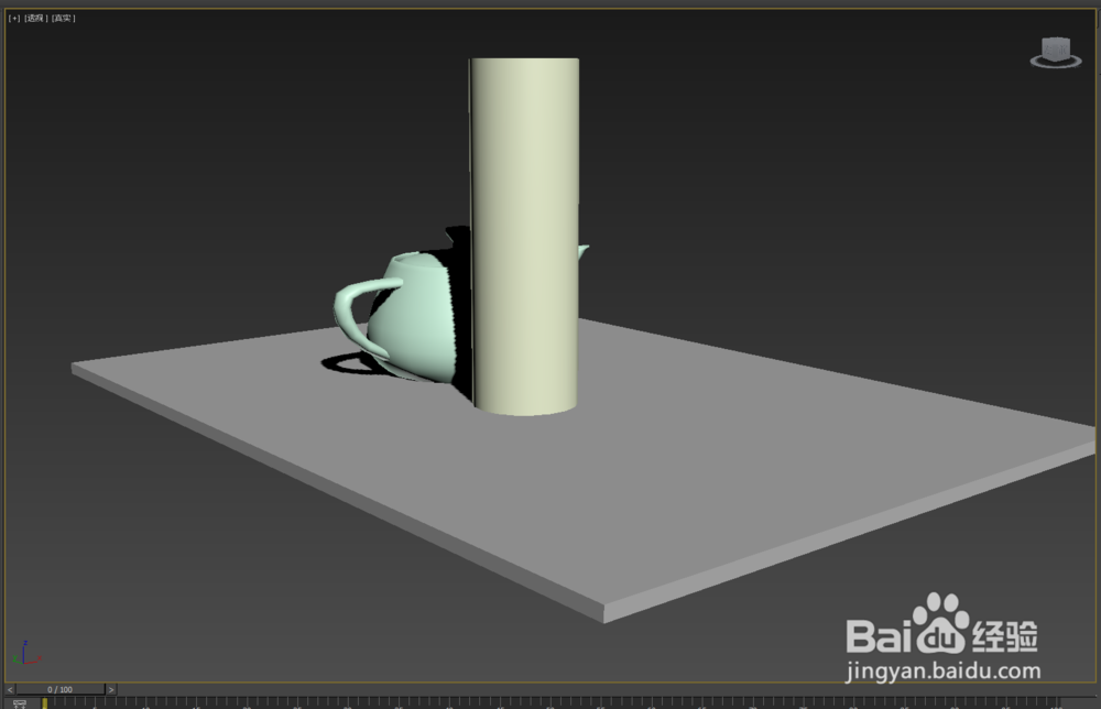 3DMAX怎么让局部虚化