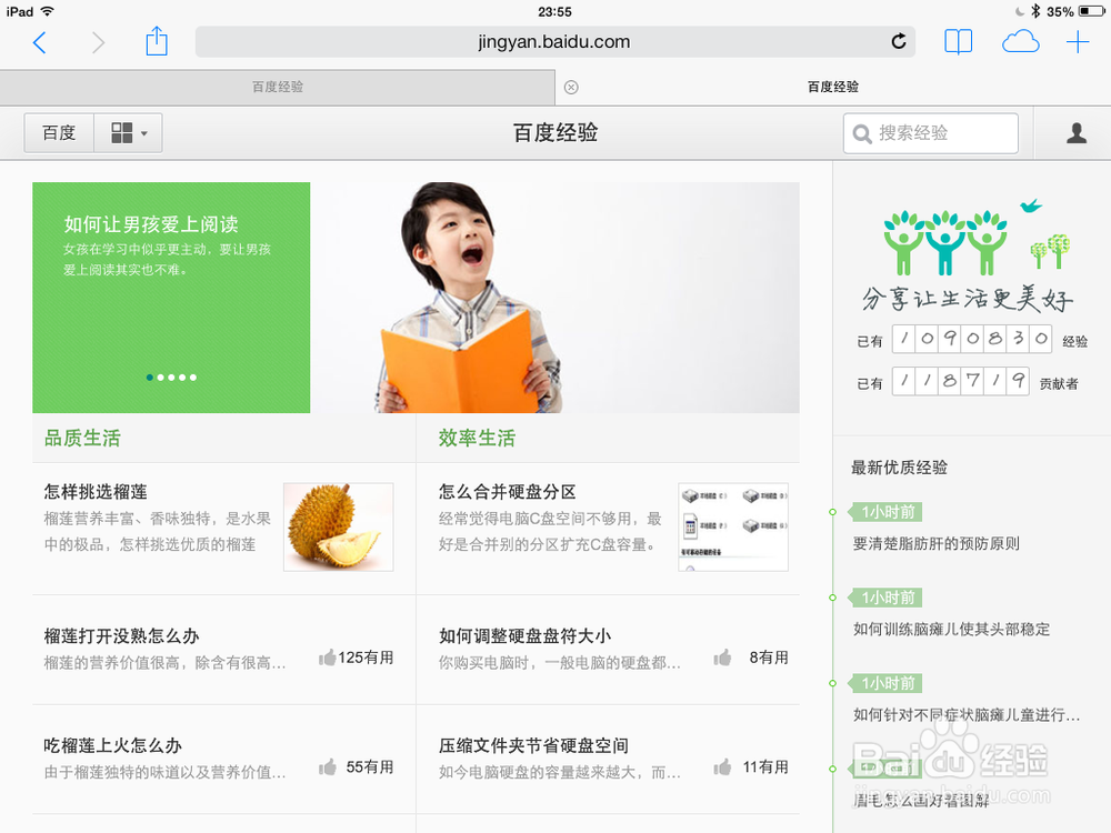 iPad Safari特殊标签功能