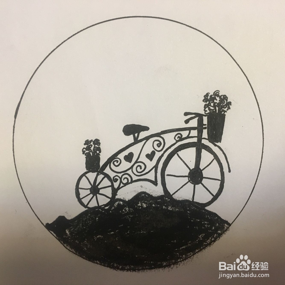 儿童蜡笔画——自制