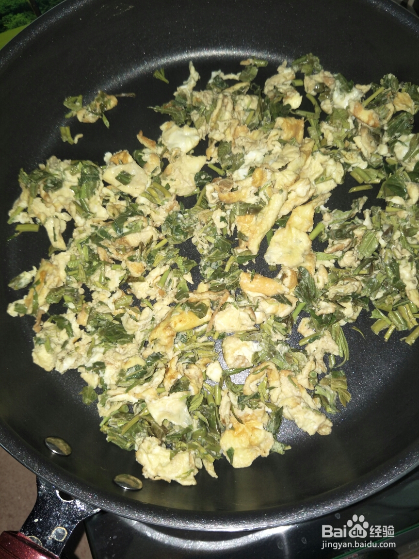 厨爸教你做香椿炒鸡蛋