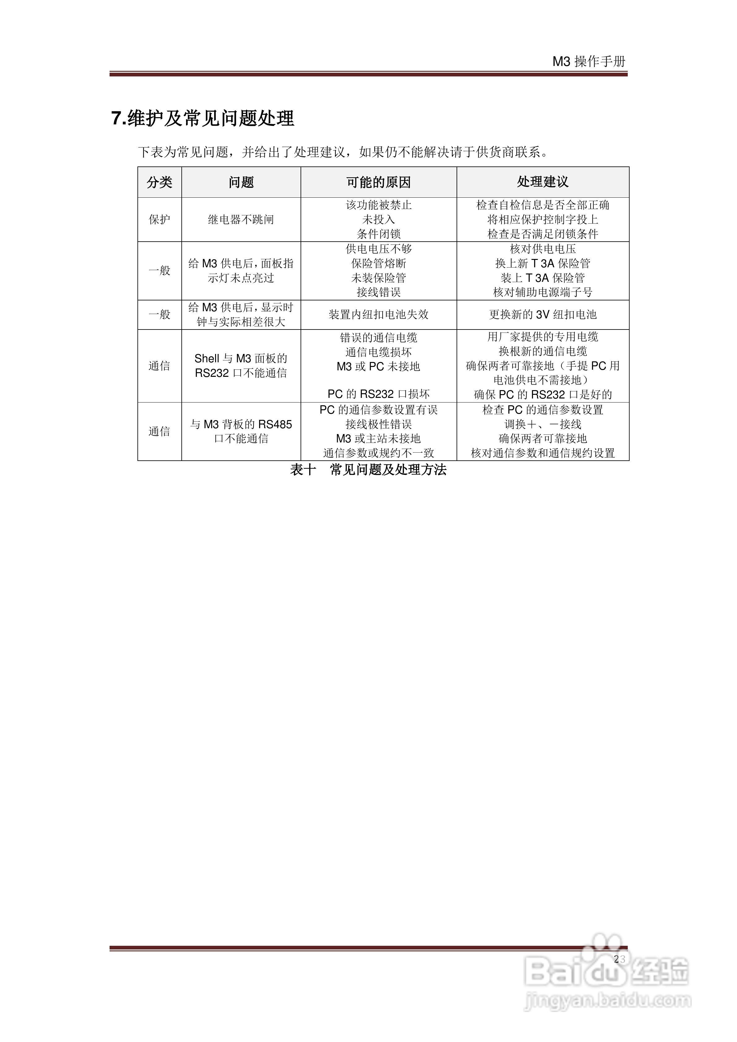INIX M3系列可编程微机继电保护装置操作手册:[3]