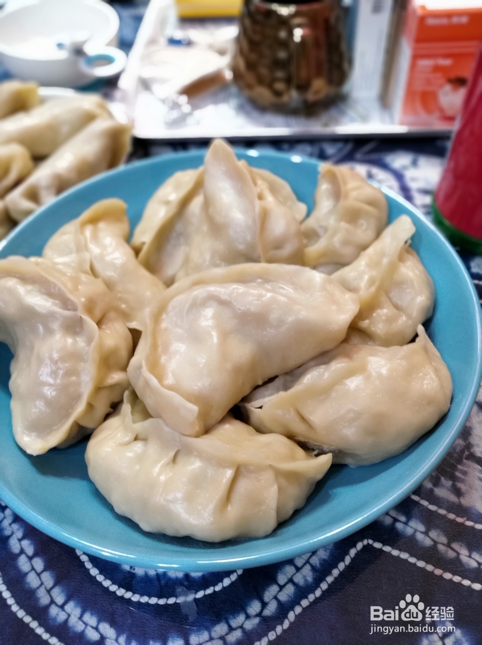 给对象做的白菜海米粉条包子