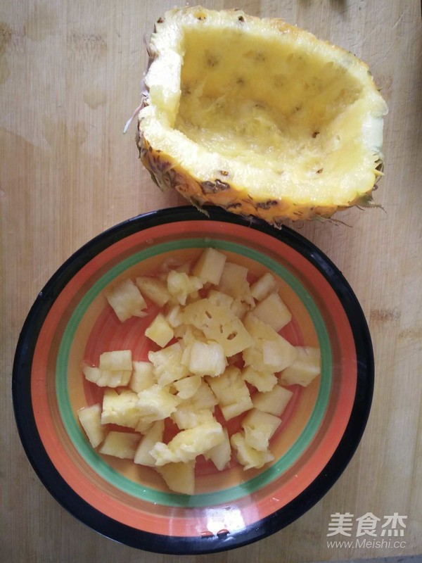 菠萝饭的家常做法