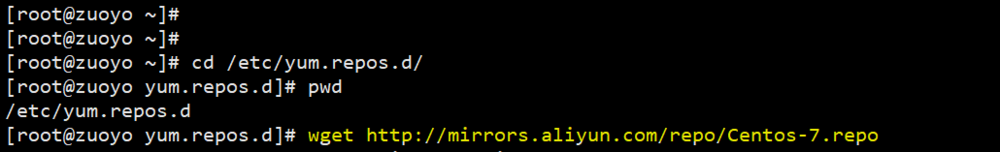 怎么给centos 7配置源为阿里云