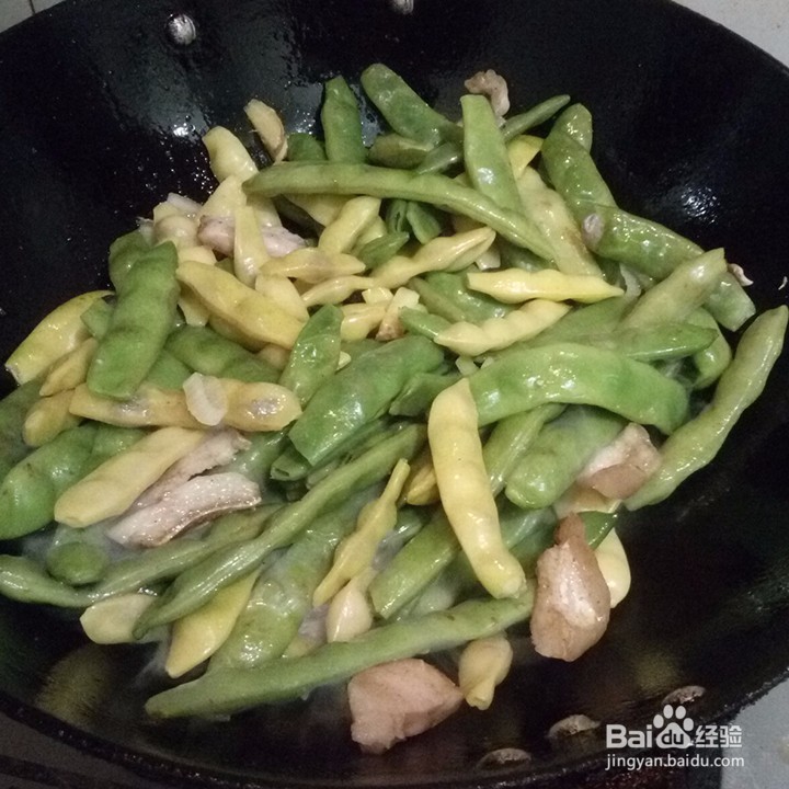猪肉炖豆角怎么做好吃
