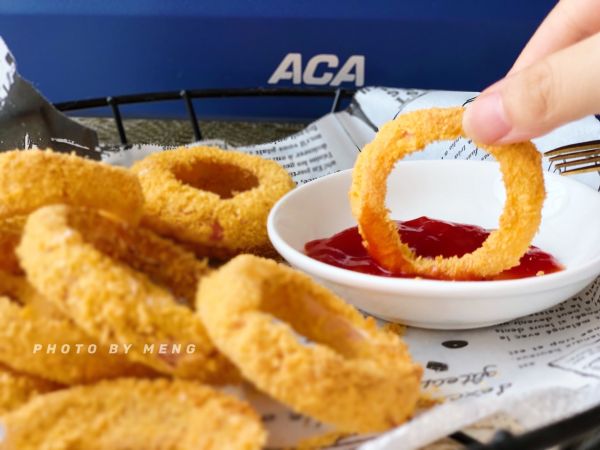 零食物语丨无油低脂香酥洋葱圈