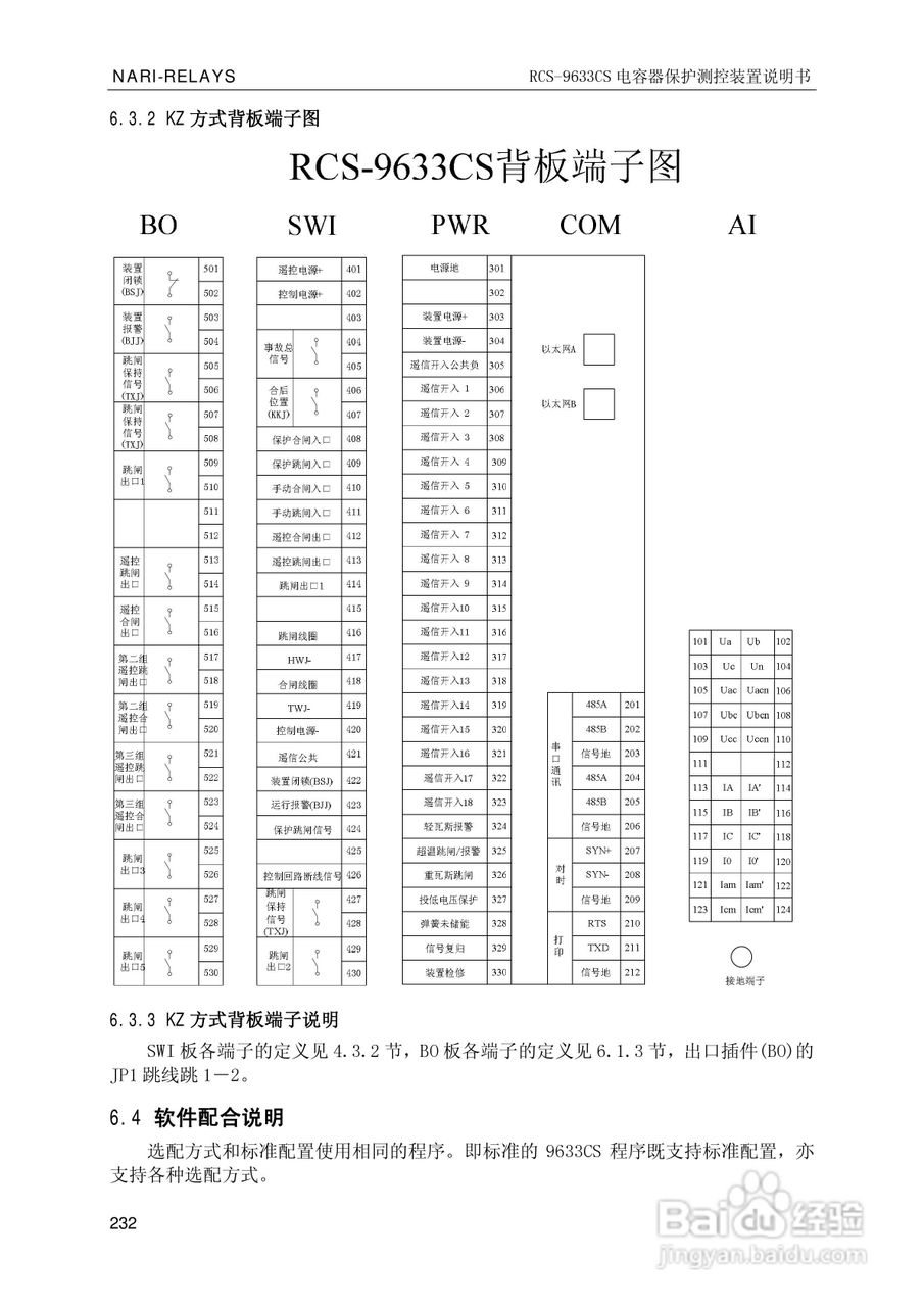 南瑞继保RCS-9681CS变压器后备保护测控装置说明书:[24]