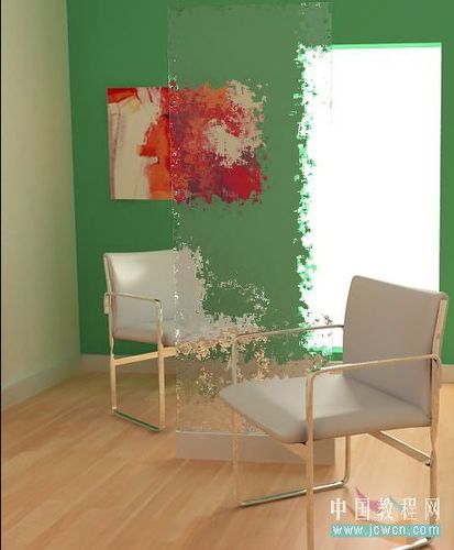 怎样巧用滤镜制作透明纹理玻璃