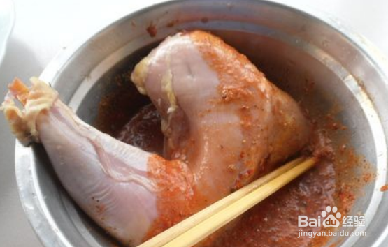 香辣鸡腿的做法