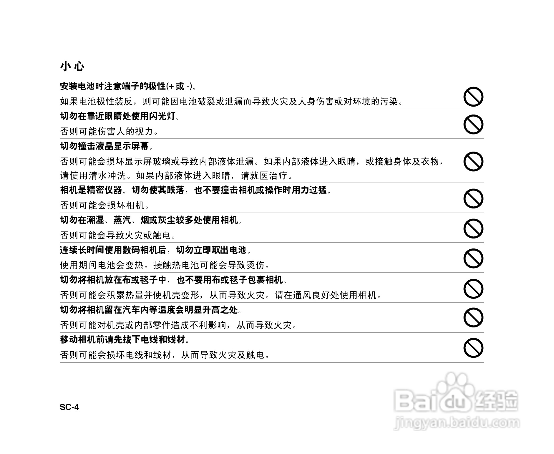 拍得丽SL-86码相机使用说明书:[1]