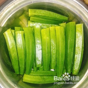 食补佳品快手凉拌秋葵的做法