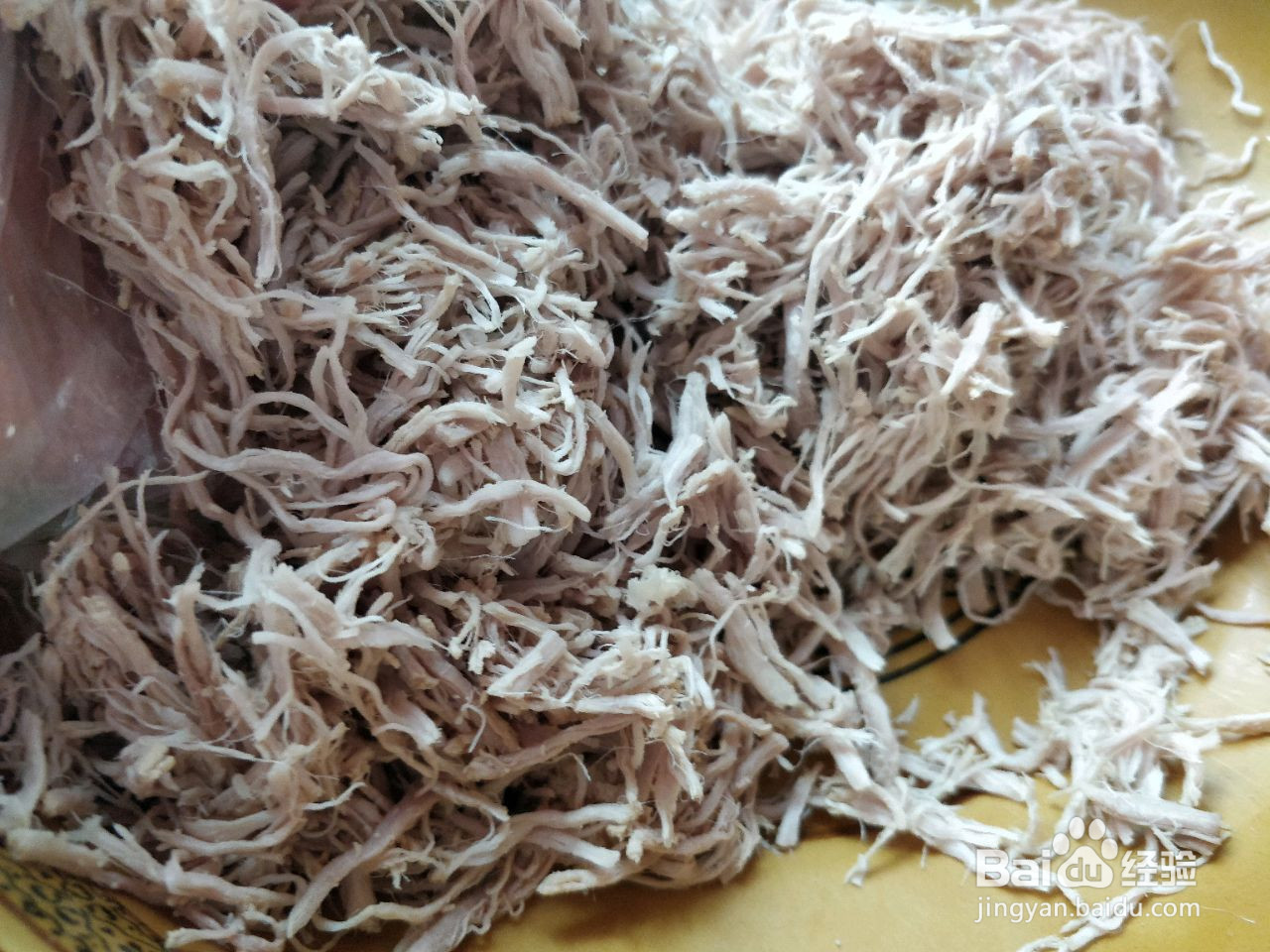 自制肉松的做法