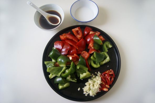 东北名菜少油版——地三鲜（空气炸锅版）