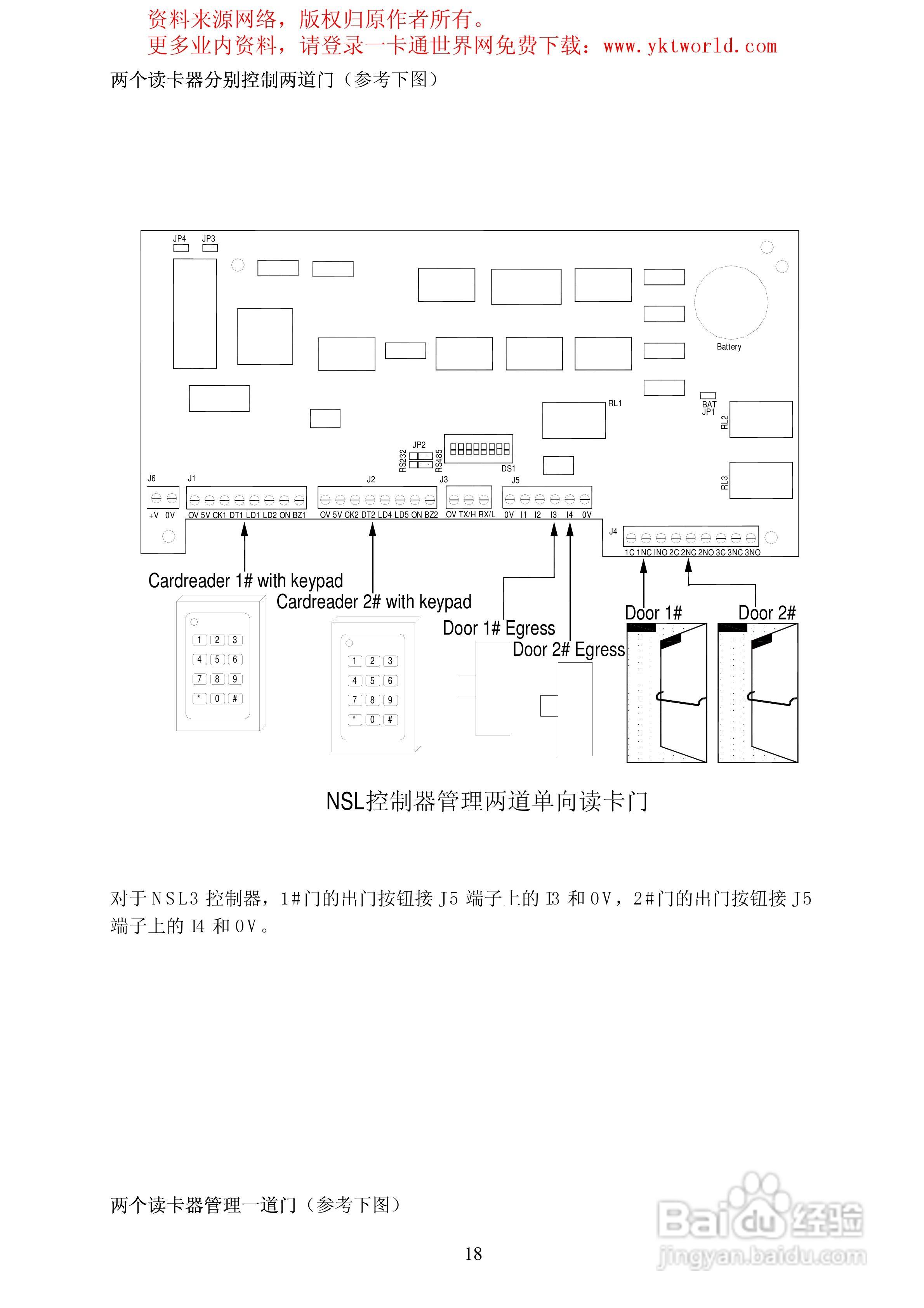 DS门禁控制器安装手册:[2]