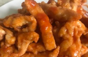 糖醋里脊（鸡肉版）