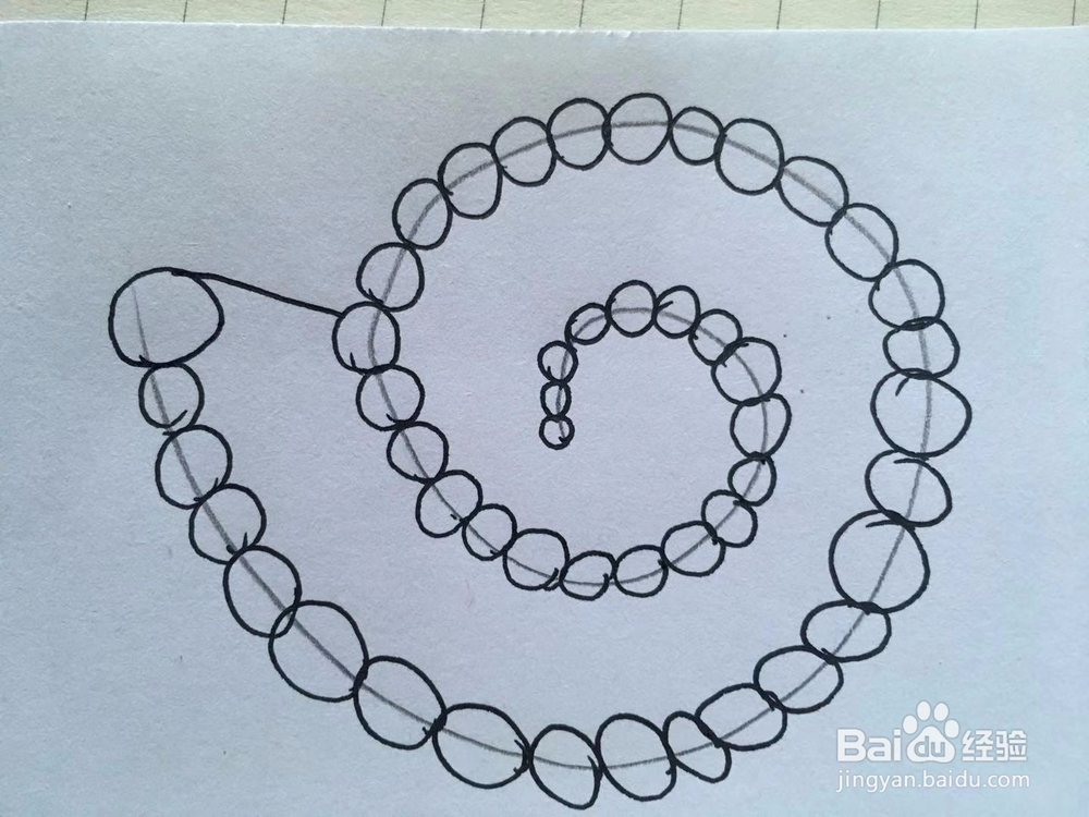 如何画3D感的漩涡