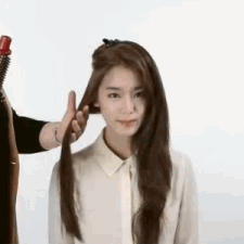 用卷发棒卷出美美哒的卷发