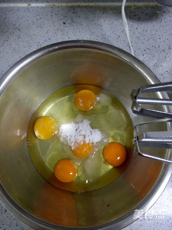 皇冠蒸蛋糕的做法