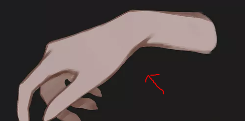 女生的手怎么画