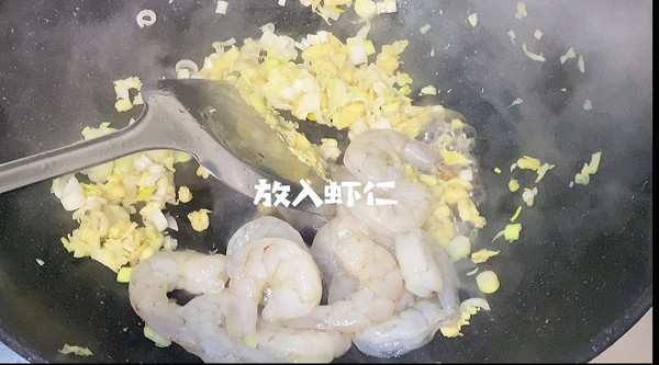 蒜蓉西兰花炒虾仁