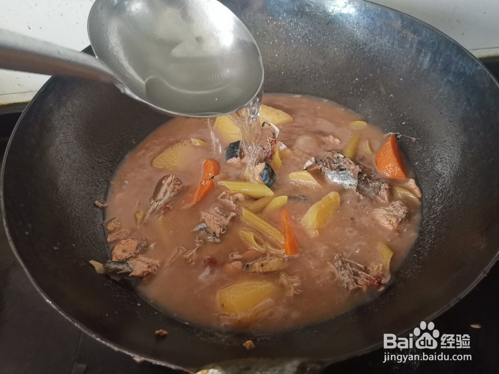 鱼汤炖意大利面