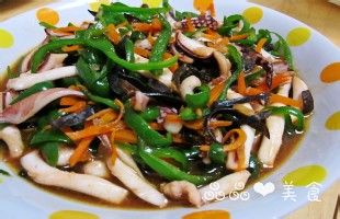 味增什锦鱿鱼