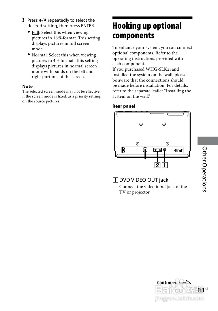 SONY WHG-SLK2i/SLK1i音响用户手册:[5]