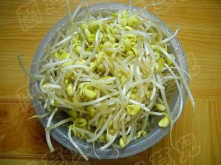 酸辣黄豆芽