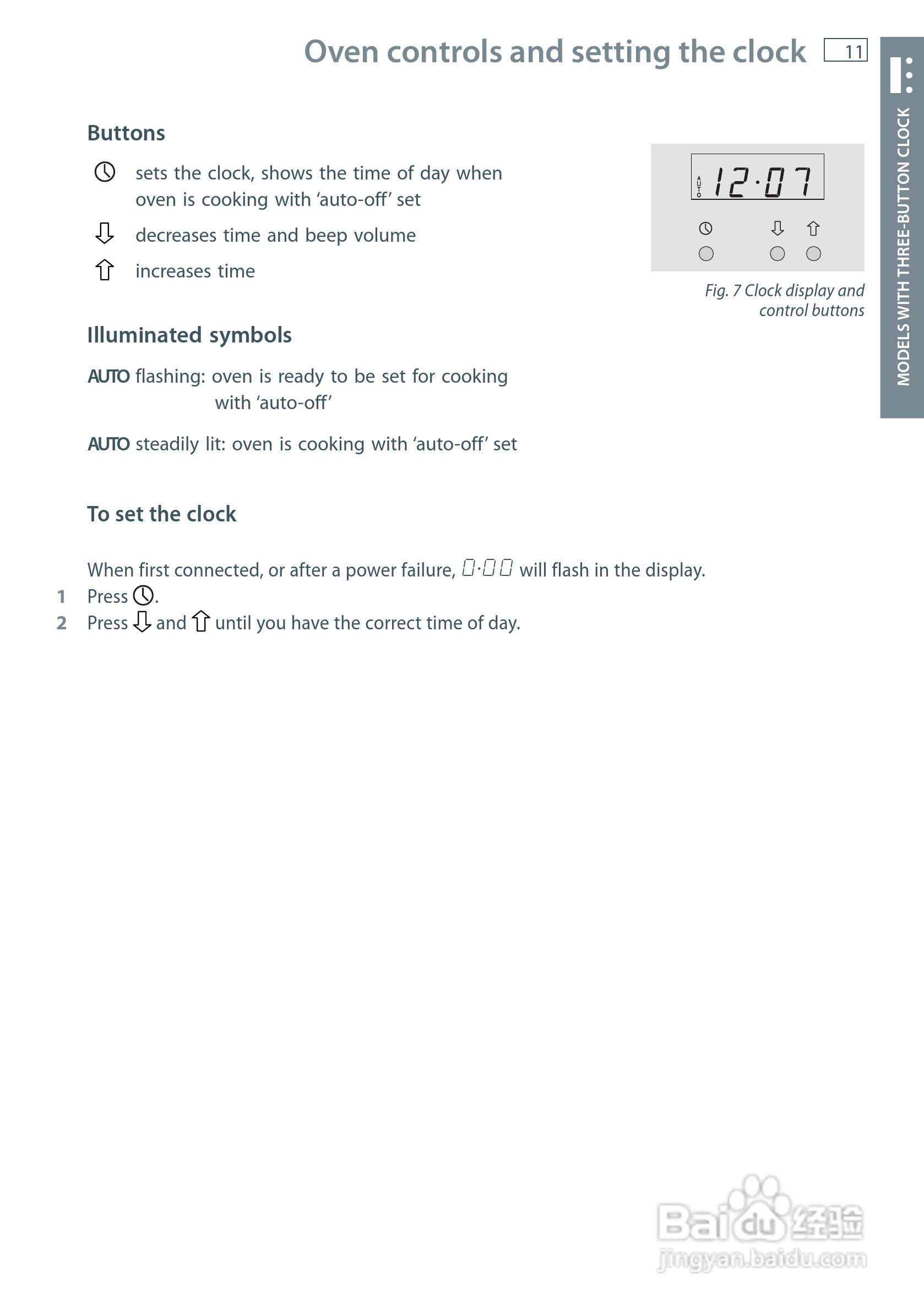 斐雪派克OB60NDEX2嵌入式烤箱说明书:[1]