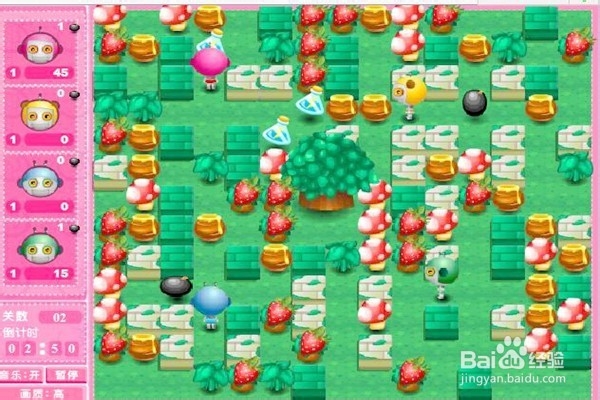 玩Q版泡泡堂怎样通全关？（三）