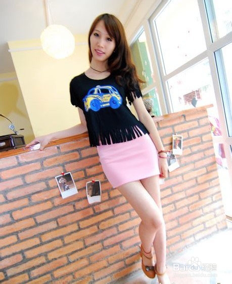 修身一步裙搭配出大范儿展现S身材